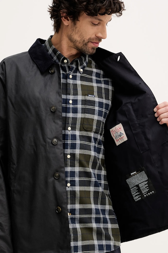 Bavlnená bunda Barbour Lorden MWX2526