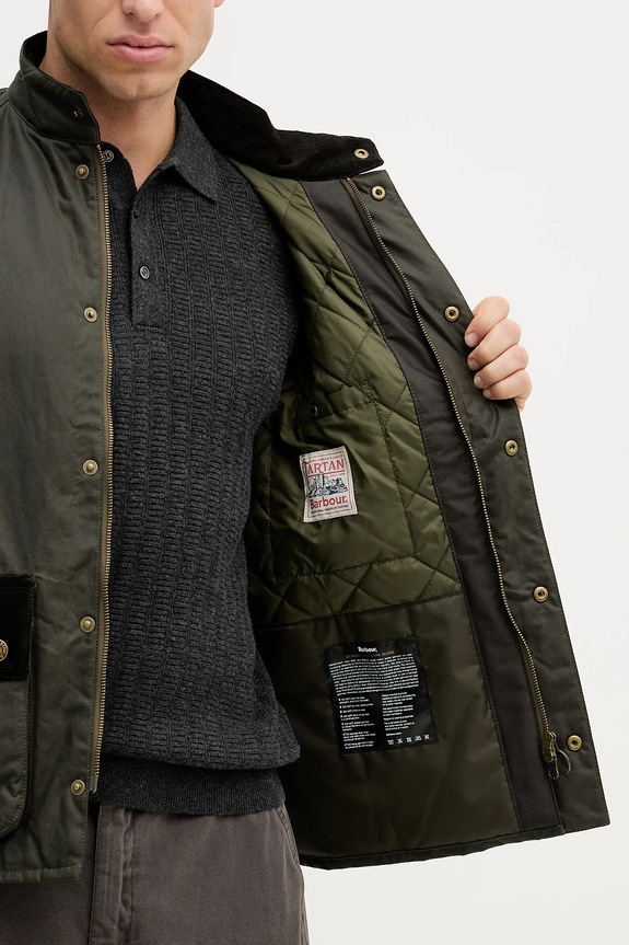 Barbour kurtka bawełniana Cordhill MWX2527