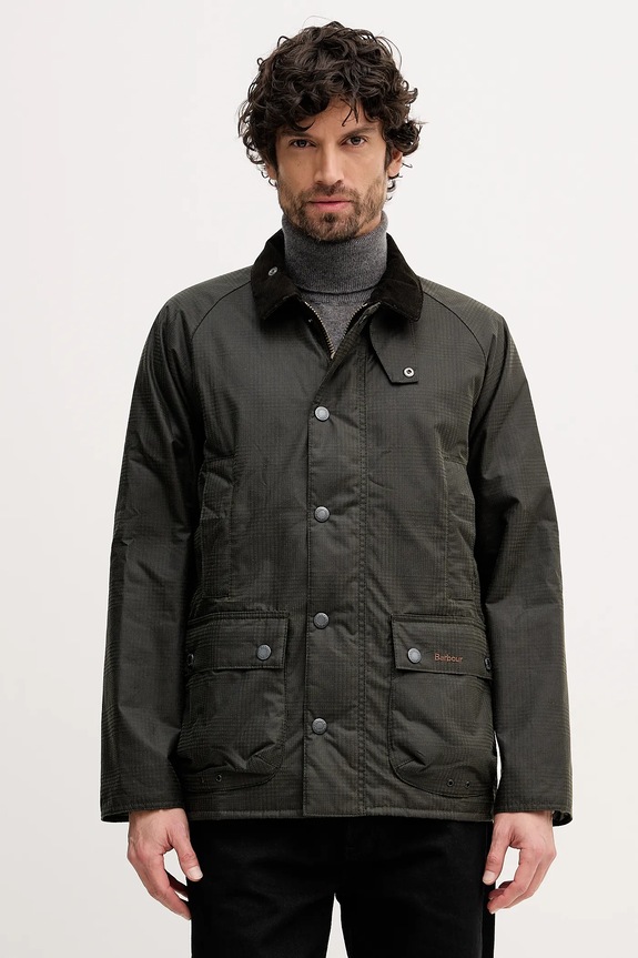 Barbour kurtka bawełniana Beaufort nieocieplane zielony MWX2528