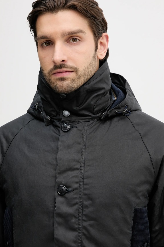 Barbour rövid kabát Beaufort sötétkék MWX2532