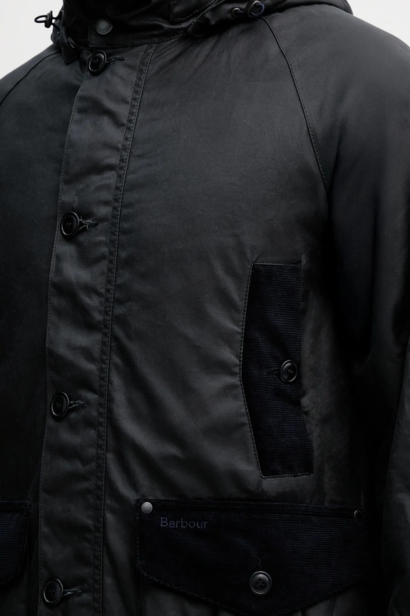 Barbour rövid kabát Beaufort MWX2532 sötétkék