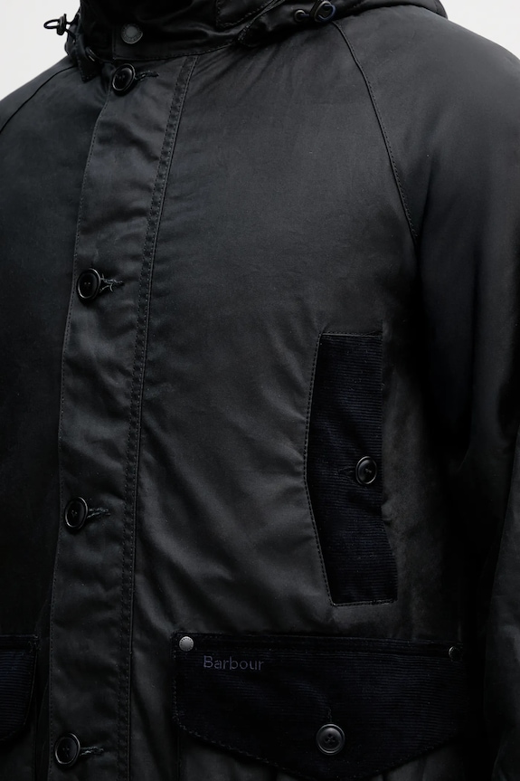 Barbour rövid kabát Beaufort MWX2532 sötétkék
