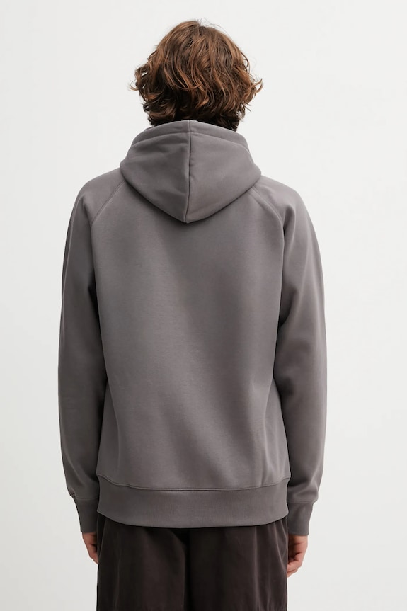 Oblečení Mikina Carhartt WIP Hooded Chase Jacket I033664.3H5XX šedá