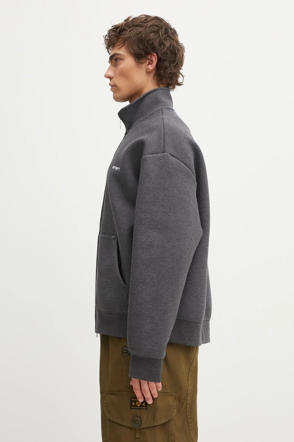 Mikina Carhartt WIP Alda Zip Sweat Jacket I036056.0D2XX sivá SS26