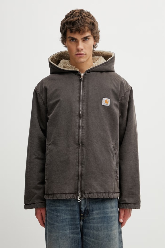 Carhartt WIP Mitch Jacket bunda džínová pánská hnědá I036242.E50J