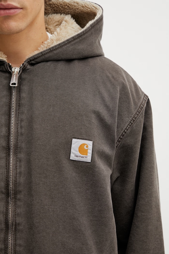 Carhartt WIP Mitch Jacket bunda džínová pánská hnědá I036242.E50J