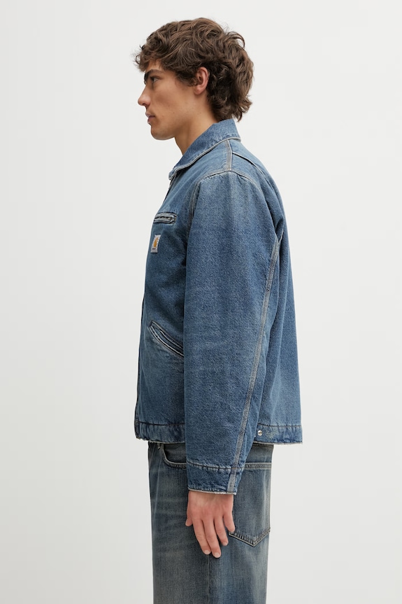 Carhartt WIP OG Detroit Jacket bunda džínová pánská I036259.01B7 modrá SS26