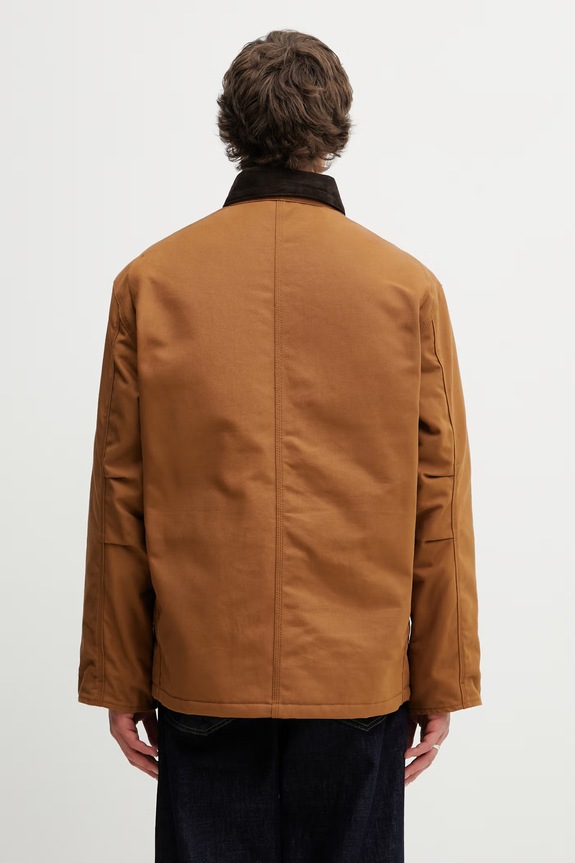 Clothing Carhartt WIP OG Arctic Coat jacket denim men's I036239.00S01 brown