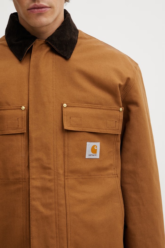Carhartt WIP OG Arctic Coat jacket denim men's brown I036239.00S01