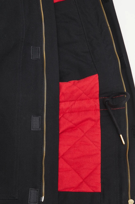 Bavlněná bunda Carhartt WIP OG Arctic Coat I036239.0 černá