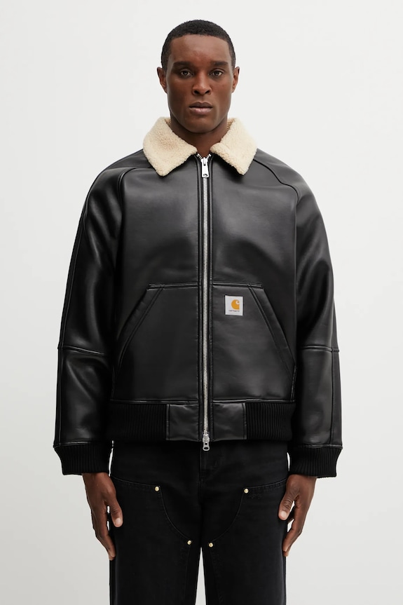 Bunda Carhartt WIP Shepton Jacket přechodné černá I035974.1LMXX