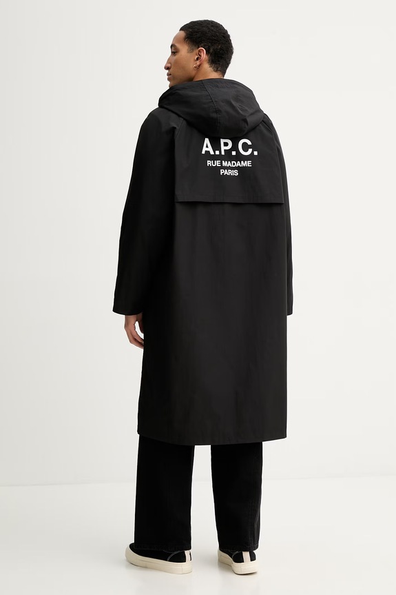 Îmbrăcăminte A.P.C. geacă PSALQ.M30012 negru