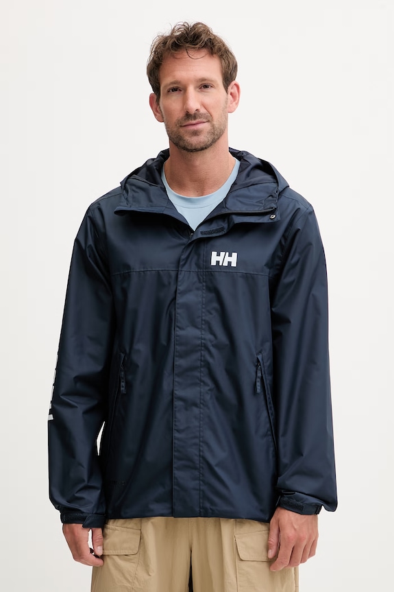 Helly Hansen trekingová bunda pánska ERVIK tmavomodrá 64032.597