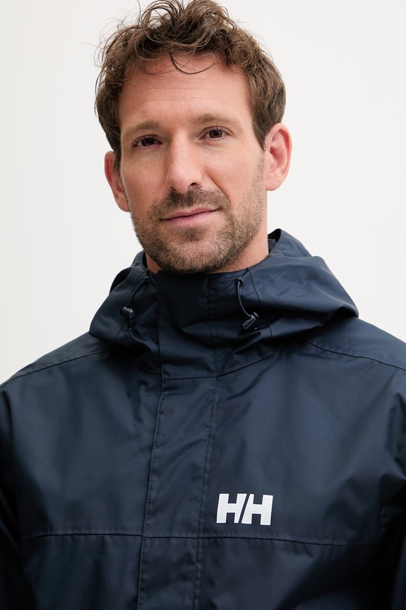 Helly Hansen trekingová bunda pánska ERVIK tmavomodrá 64032.597