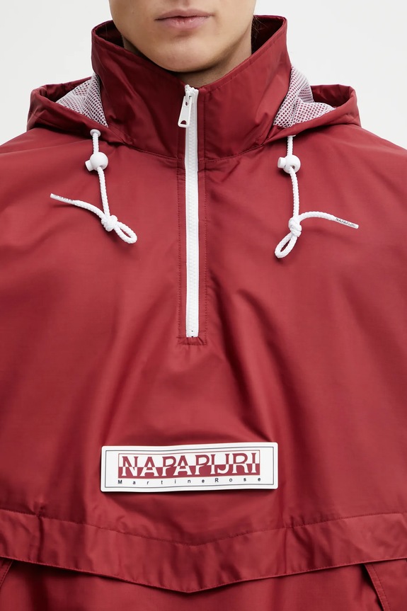 Napapijri giacca Napapijri x Martine Rose granata NP0A4FI2R1E1