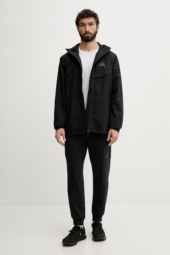 adidas TERREX trekingová bunda pánska JY4118 čierna SS26