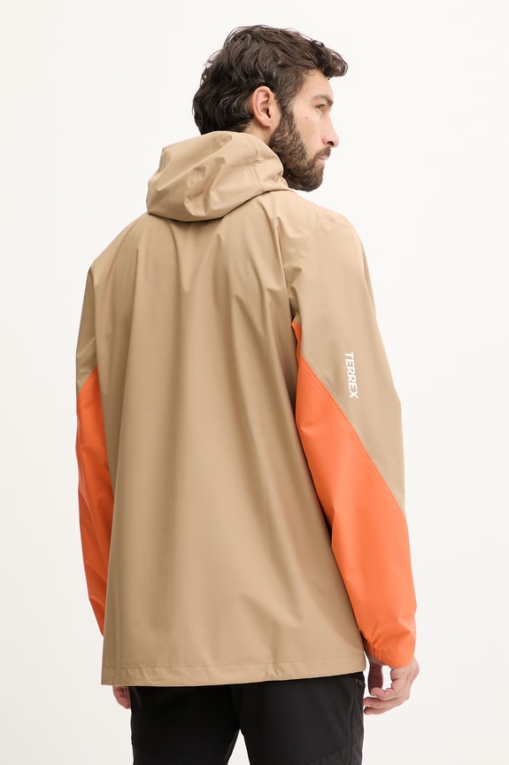 Ρούχα Αθλητικό μπουφάν adidas TERREX KA4501 καφέ