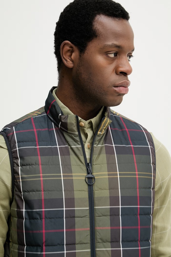 Barbour vestă reversibilă Reversible MGI0314 verde