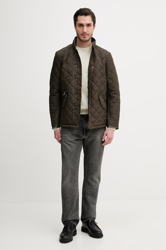 Barbour geacă Powell MQU0281 verde SS26