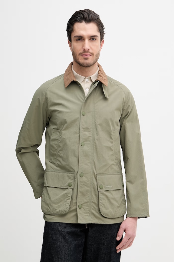 Barbour giacca Ashby non isolato verde MSP0096