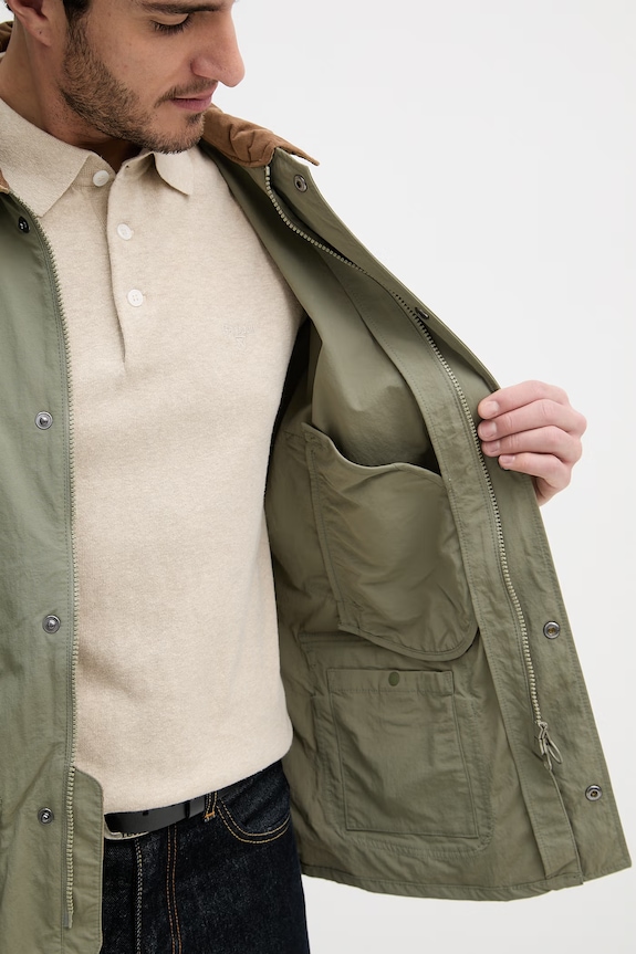Barbour giacca Ashby verde MSP0096