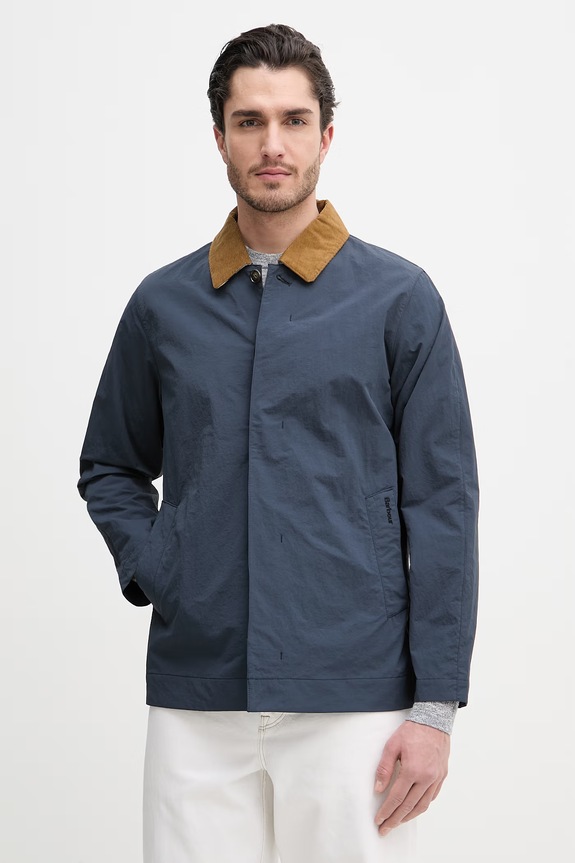 Barbour kurtka nieocieplane granatowy MSP0186