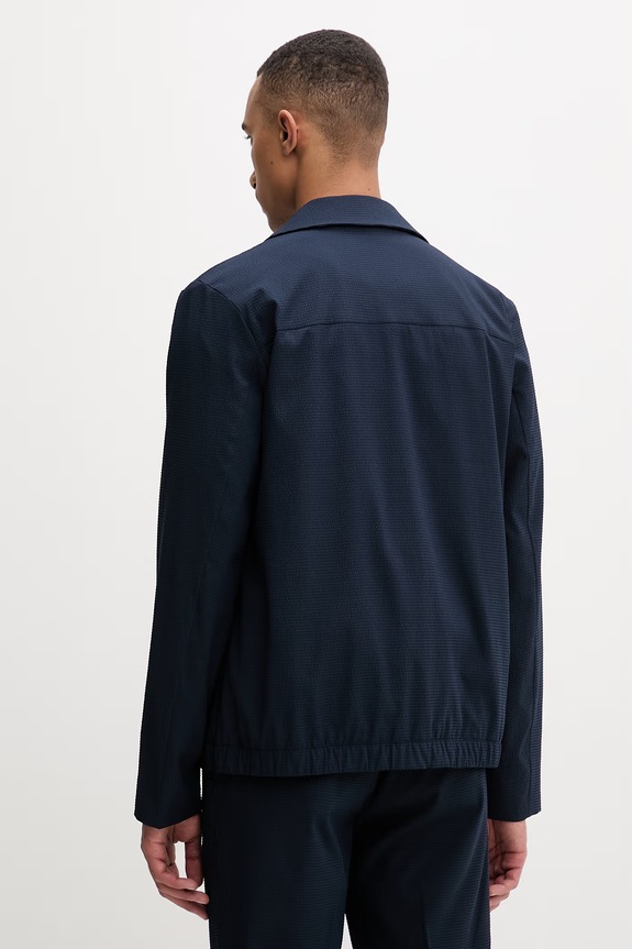 Îmbrăcăminte Calvin Klein jachetă scurtă pentru bărbați LV04LF424G bleumarin