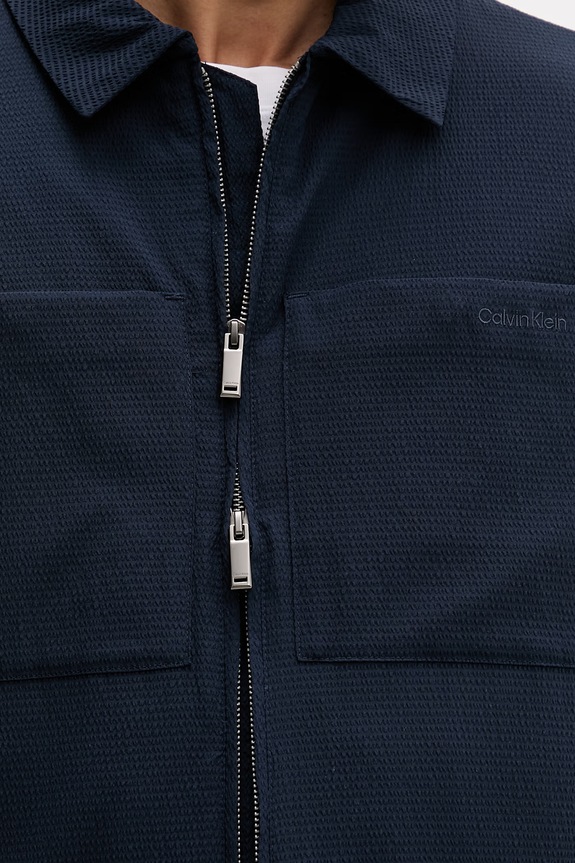 Calvin Klein jachetă scurtă pentru bărbați LV04LF424G bleumarin