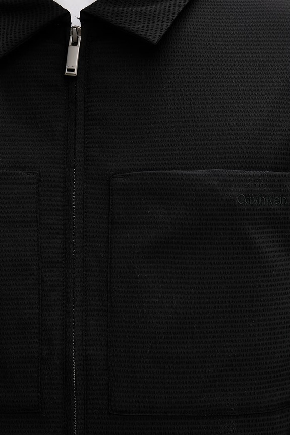 Calvin Klein krátka pánska bunda LV04LF424G čierna
