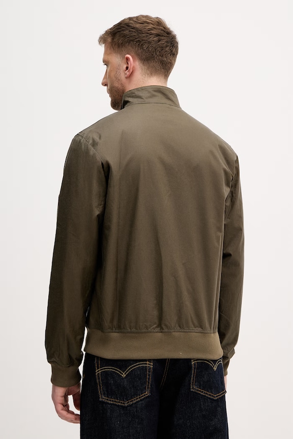 Îmbrăcăminte Barbour geacă de tranziție pentru bărbați, din bumbac MWX1350 verde