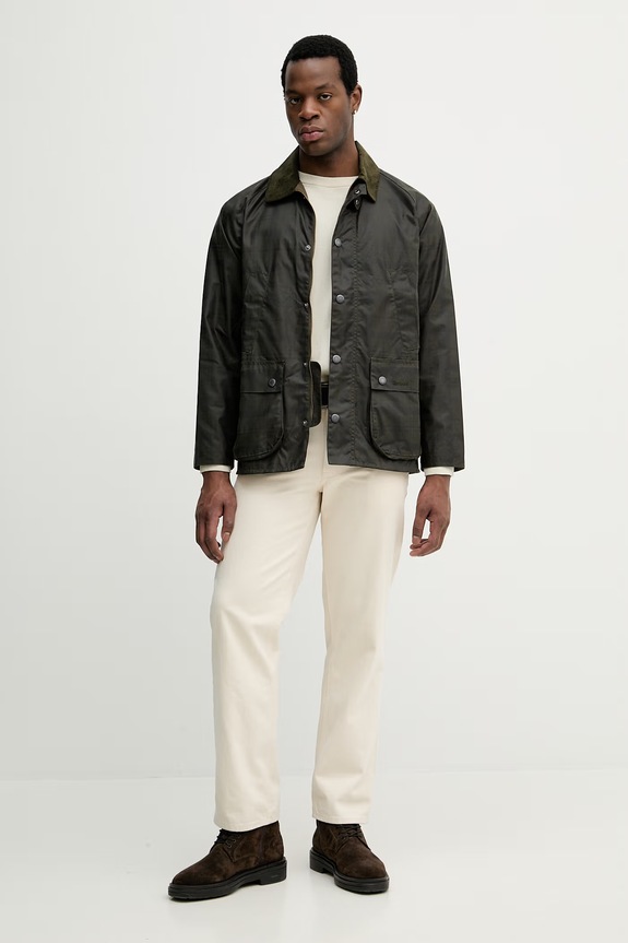 Barbour jachetă de bumbac MWX2546 verde SS26
