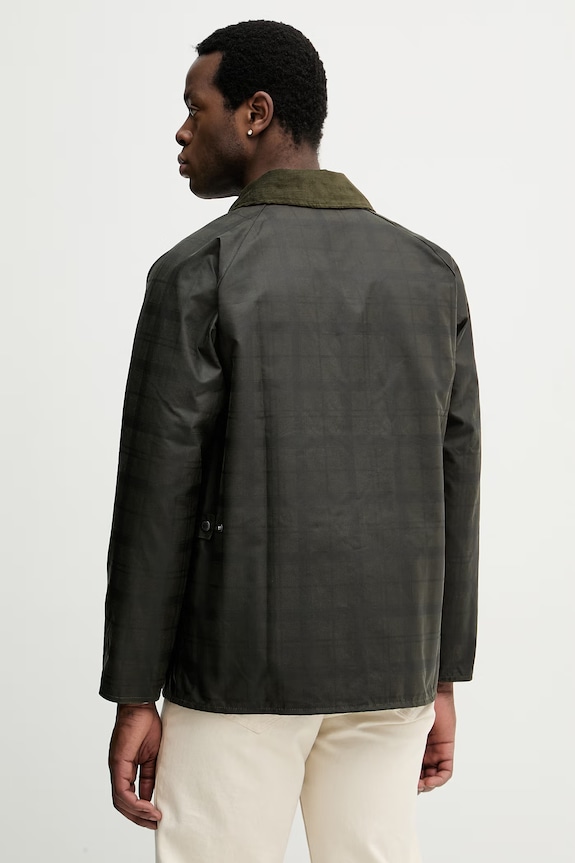 Îmbrăcăminte Barbour jachetă de bumbac MWX2546 verde