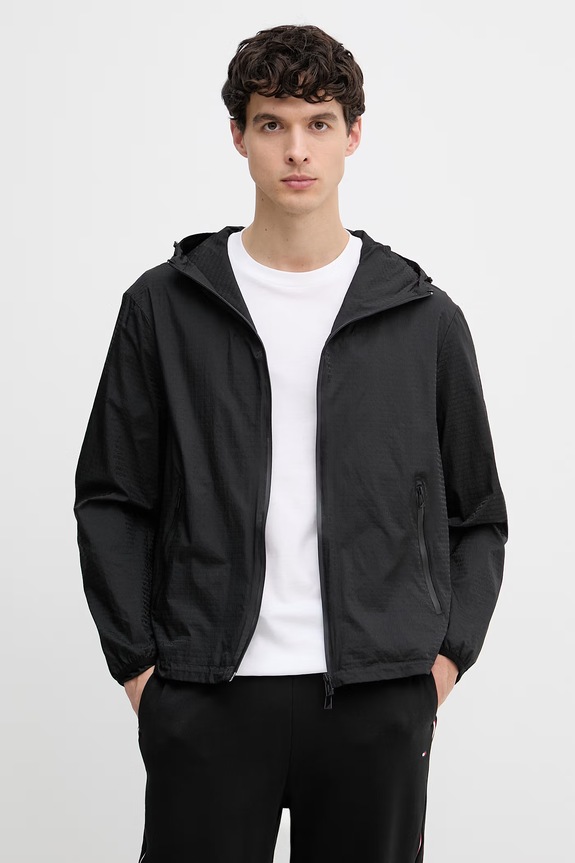 Emporio Armani jachetă pentru bărbați negru EM004952.AF15384