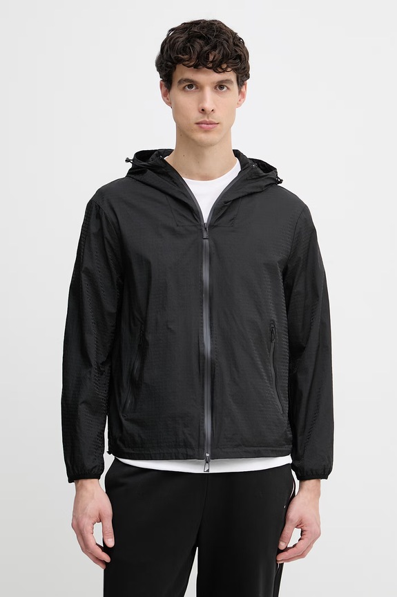 Emporio Armani jachetă pentru bărbați negru EM004952.AF15384