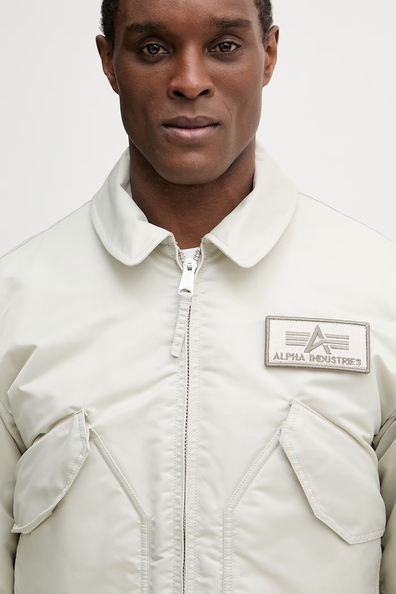 Bunda Alpha Industries CWU-45 Heritage béžová 100102