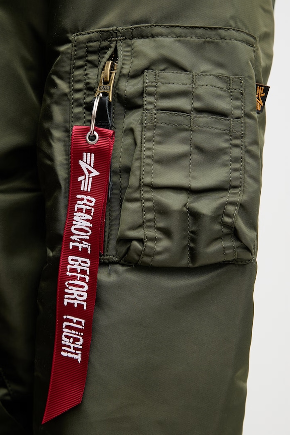 Bunda Alpha Industries Flying Tigers CWU Light 156128.142 zelená