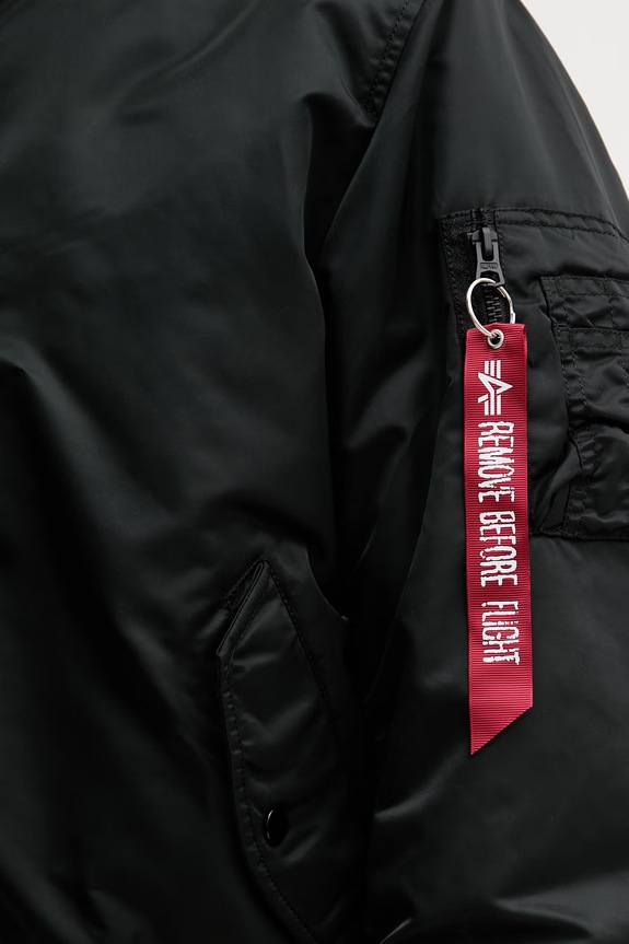 Alpha Industries bomber jacket MA-1 Distressed 258128 black