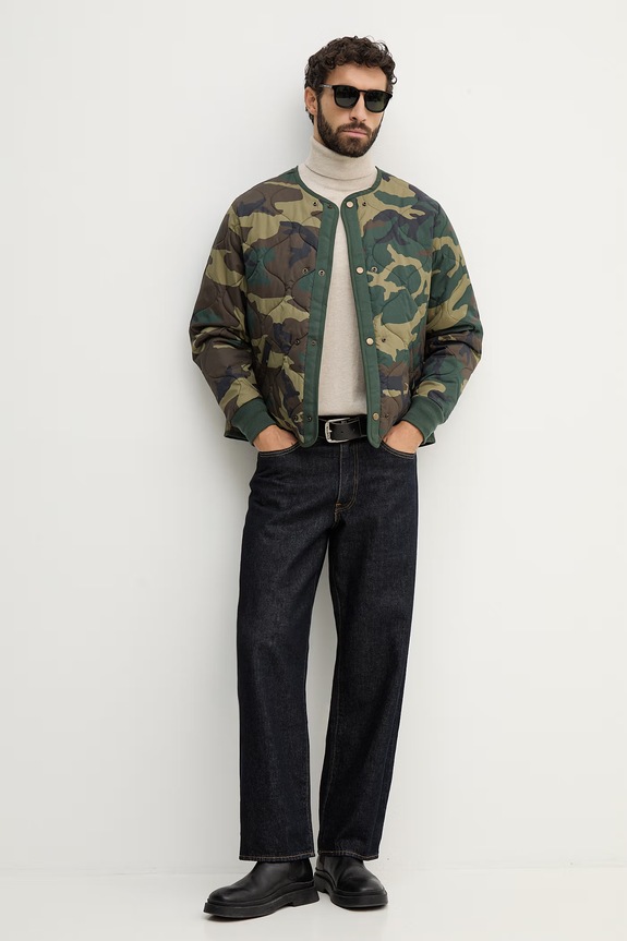Alpha Industries kurtka Studio Liner 258132 zielony SS26