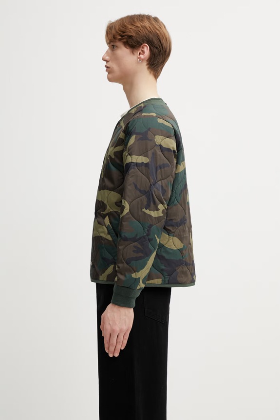 Alpha Industries giacca Studio Liner 258132 verde SS26