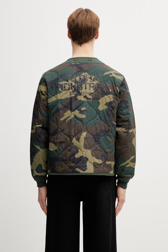 Abbigliamento Alpha Industries giacca Studio Liner 258132 verde