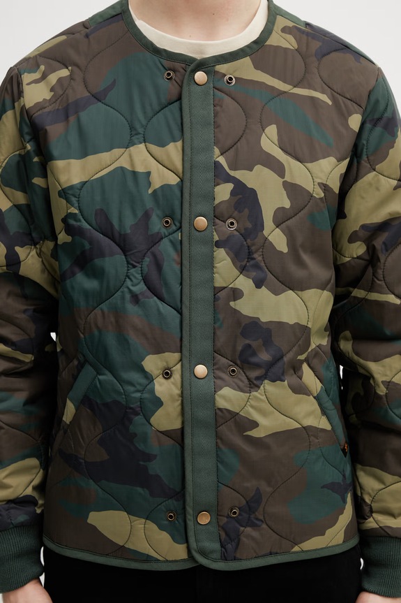 Alpha Industries giacca Studio Liner verde 258132