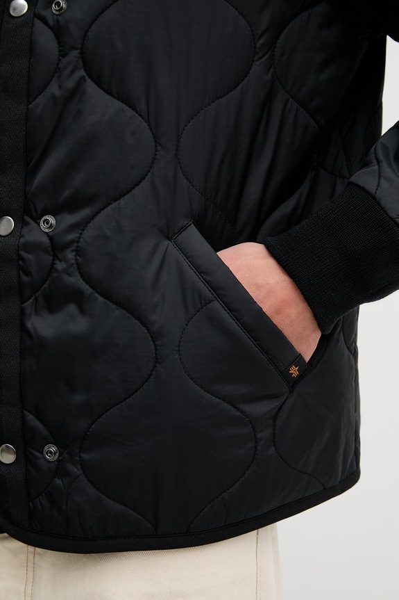 Μπουφάν Alpha Industries Studio Liner 258132 μαύρο
