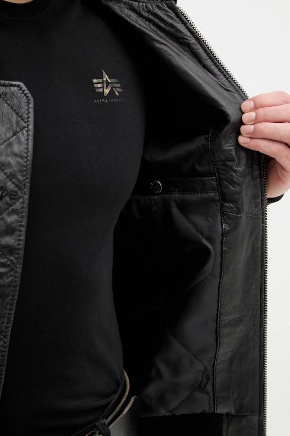 Alpha Industries bőrdzseki CWU-45/P Leather 266106