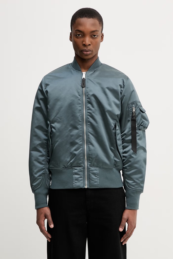 Alpha Industries MA-1 bomberka męska niebieski 756111