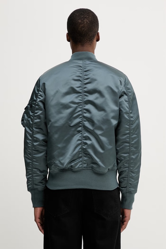 Odzież Alpha Industries MA-1 bomberka męska 756111 niebieski