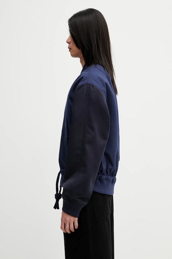 Bomber bunda Axel Arigato Archer Bomber Jacket A3764004 námořnická modř SS26