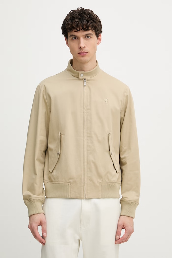 Trussardi bunda pánska béžová R027M000051N