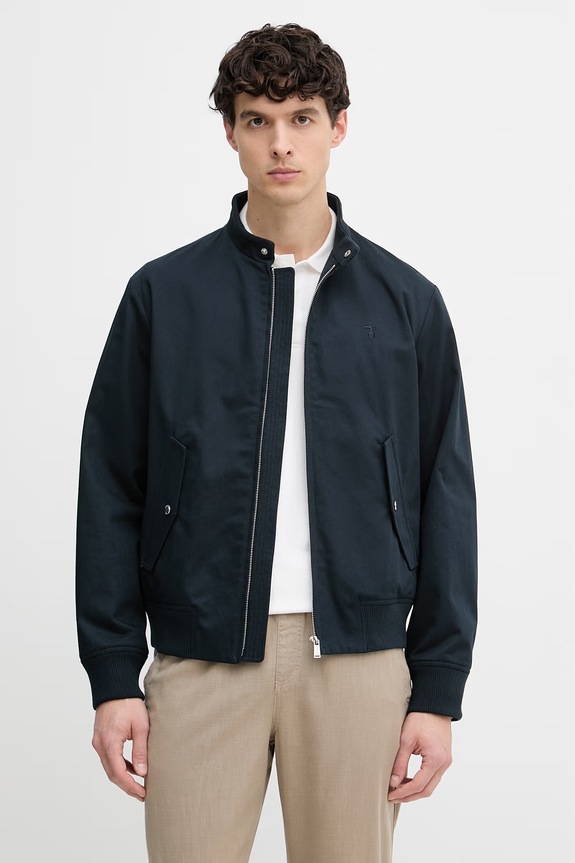Trussardi bunda pánska tmavomodrá R027M000051N