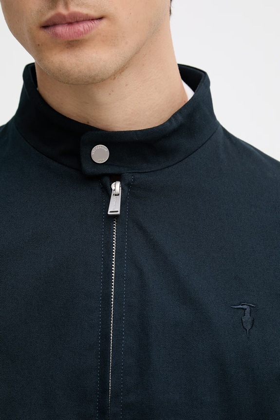 Trussardi bunda pánska R027M000051N tmavomodrá
