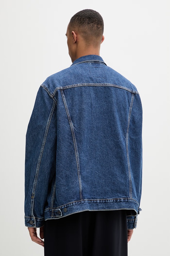 Ρούχα Levi's μπουφάν ανδρικό ντένιμ THE TRUCKER JACKET 72334.0772 μπλε